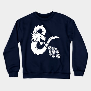 8 Shaped Dragon Fire Dice Crewneck Sweatshirt